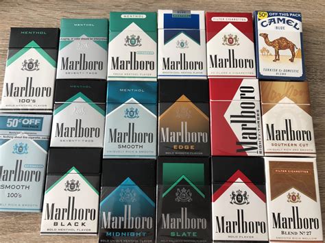 Marlboro Blue Ice. . Marlboro cigarettes types in canada